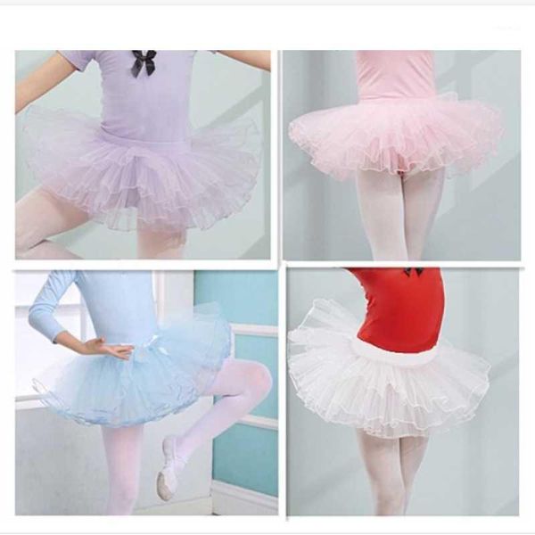 

l-4xl performance costumes girls' ballet dance dress children's gymnastics leotard skirt kids' stage dance wear 5colors1, Black;red