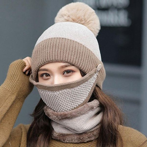 

cycling cold mask, electric car windshield, ear protection, warm hood, mask, scarf, hat and velvet to keep warm, Blue;gray