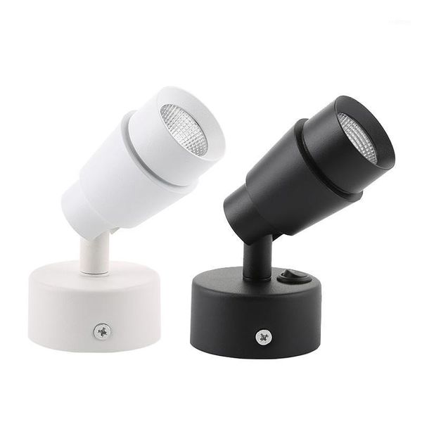 

5w led cob wall sconce light fixture bedside lamp on/off switch/n l corridor1