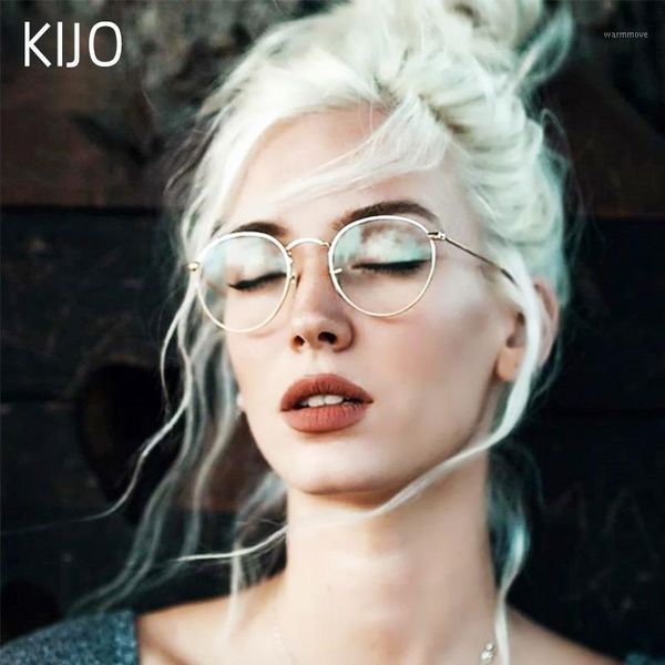 

computer glasses2020 eyewear frame anti blue light game glasses anti glare eyeglasses frame women round clear lens glasses1, White;black