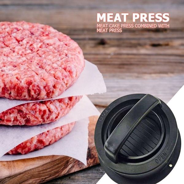 

practical hamburger meat beef presser multi-function abs meat pies making mold non-stick diy kitchen mini too jllzij