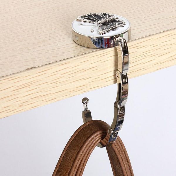 

new fashion butterfly beetle purse handbag hook folding hanger mdd881