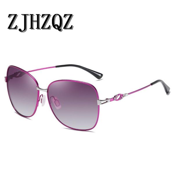 

women gradient lens memory metal frame polarized sunglasses mens black red brown purple lens outdoor sports driving shades, White;black
