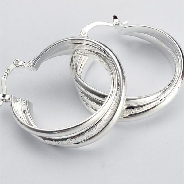 

modern lady gift hoop earrings fashion jewelry wholesale women earring eh000261, Golden;silver