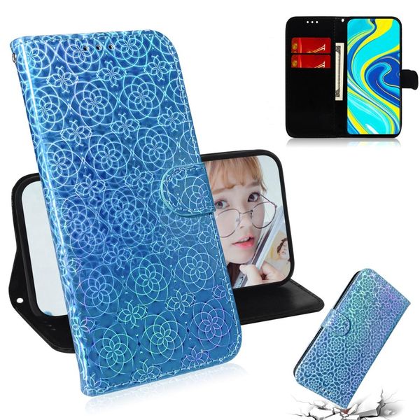 

for xiaomi redmi note 9s note 9 pro max solid color colorful magnetic buckle horizontal flip pu leather case with holder card slots wall