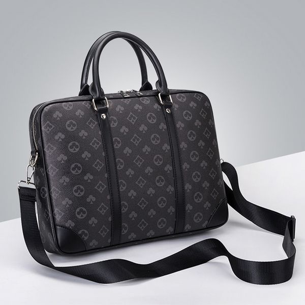 

2020 european and american business briefcase waterproof large capacity handbag shoulder computer bag