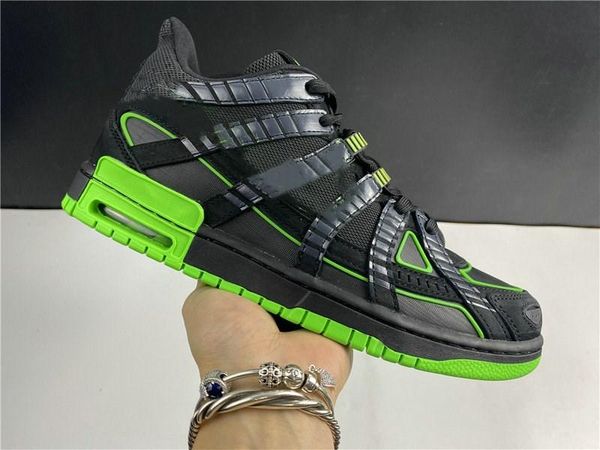 

rubber dunk green strike white black unc blue university gold men women shoes zapatos sports sneakers with box, White;red