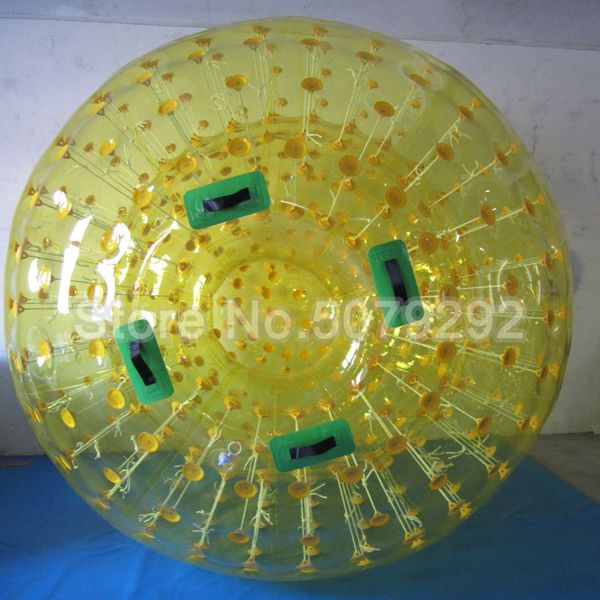 

delivery of 3m dia 1.0mm human hamster ball zorb ball