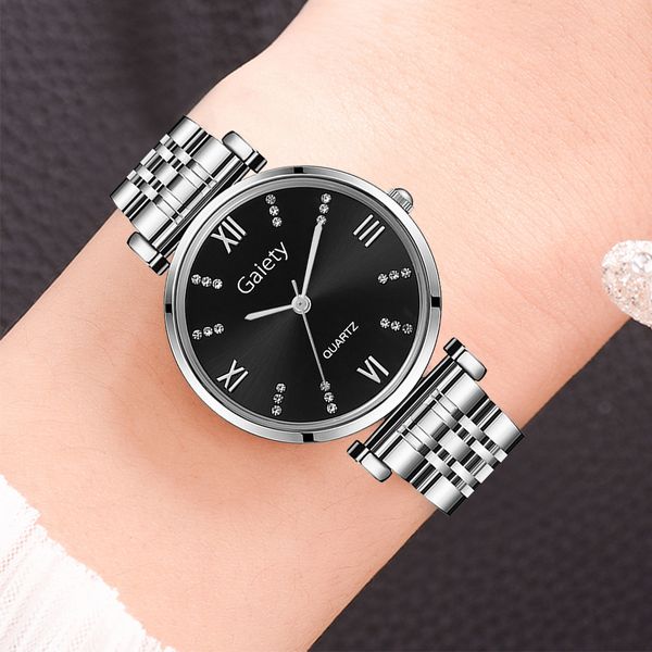 

wholesale 30pcs mixed color fashion 31mm x 8mm 50g quartz ladies watch women's children's students watches casual wristwatches ch0, Slivery;brown