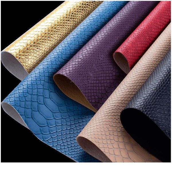 

25cm*34cm pvc snake leather fabric synthetic leather for diy handmade sew clothes accessories supplies 25cm* qylnsd, Black;white