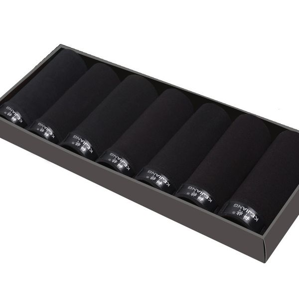 

/lot brand modal boxer men underwear mens shorts boxers black homme underpants underclothes modal underwaist lj201110, Black;white