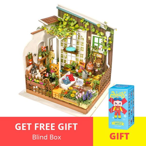 

millers drop miniature shipping diy house wooden toys assembly garden dg108 dollhouse robotime model doll building kits wmtlsm rimmer