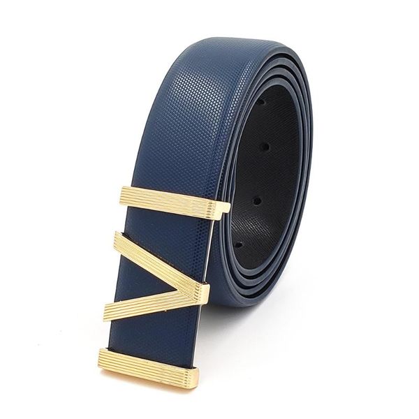 

натуральные кожаные ремни для мужчин женщины мода гладкая пряжка с буквой v женщины дизайнерские ремни ремни роскоши, Black;brown