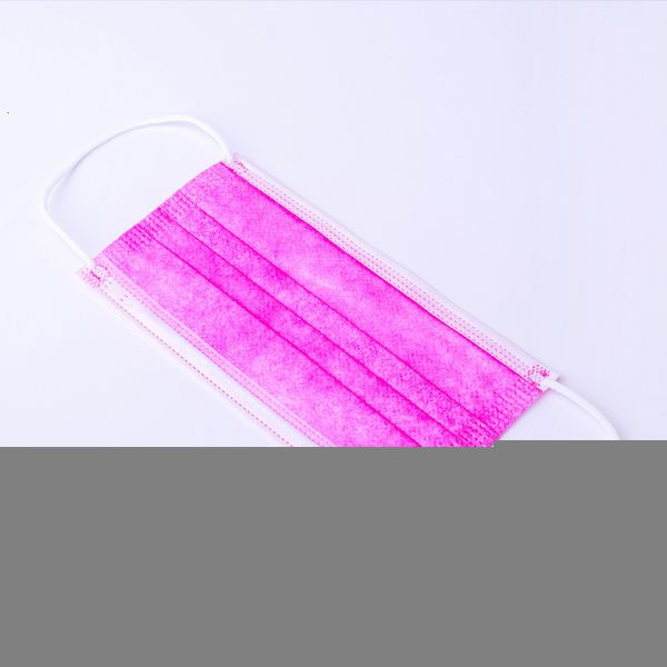 

black disposable blue with 2021 masks face pink elastic ear loop 3 ply dextrous breathable for blocking dust a