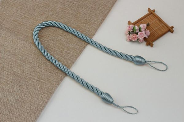 

1pc handmade weave curtain tieback curtain holder clip buckle rope home decorative room accessories curtain tie backs h jllpif