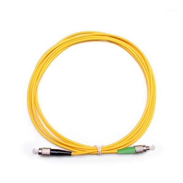 

fiber optic equipment 100 pcs patch cord simplex fc/apc fc/upc optical jumper cable catv sx 1 3 5 10 20 100m meters ftth