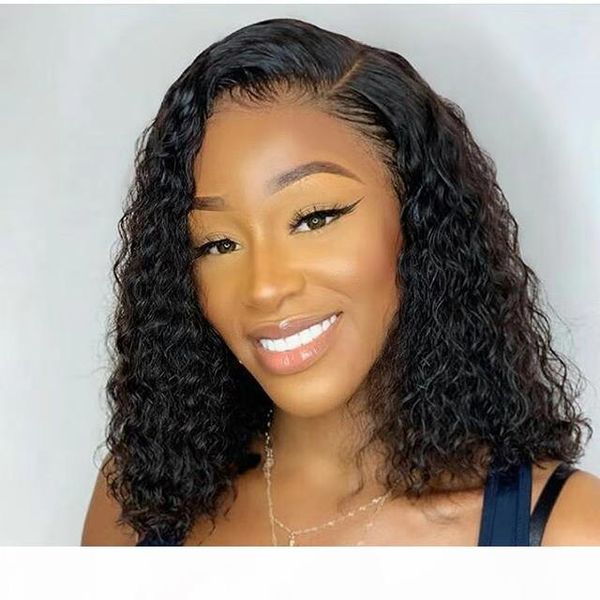 

curl virgin человеческих волос парик шнурка размер 13by6 горячий продавая pixie curl человеческих волос парик шнурка лобовой, Black;brown