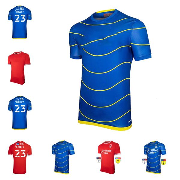 

20 21 nottingham forest soccer jerseys lolley grabban 2020 2021 watson cash football shirt silva ameobi thailand football shirt, Black;yellow