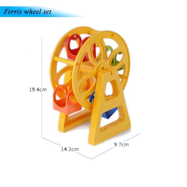 

big size blocks accessories toys compatible duploed brick diy building bricks ferris wheel seesaw parts for children kids gift yxlpyy