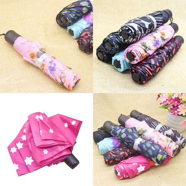 

lovers fold umbrella short handle colorful flower fashion umbrellas selling superior quality with different patterns 4 73cp j1