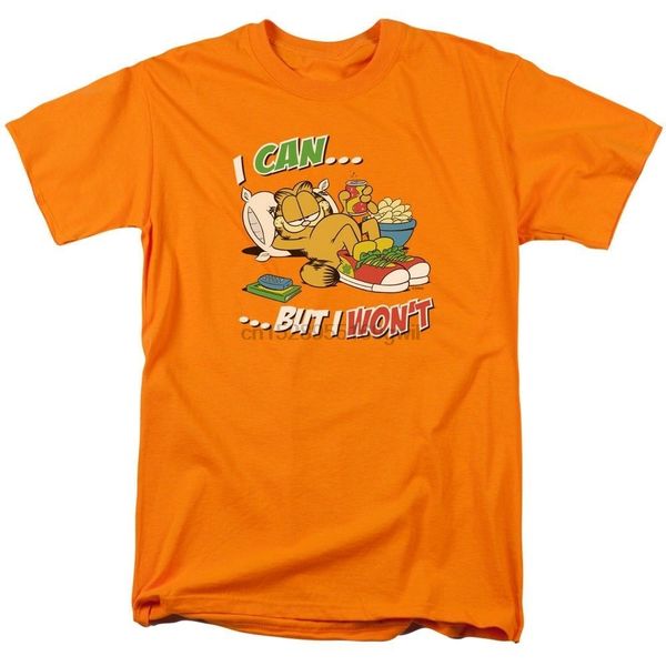 

garfield i can... t-shirt sizes s-3x new(1) sport hooded sweatshirt hoodie