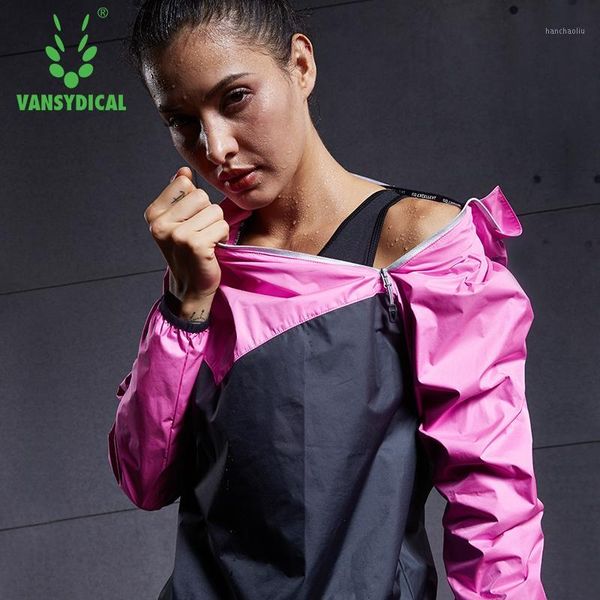 

running jerseys women sauna sweat jacket body sharpers slimming thermo shirt weight lose shirt1, Black;blue