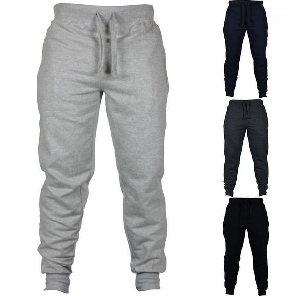

quality brand pencil sweatpant fall winter men warm joggers casual gym pantalon homme fitness trouser workout hip hop sport pant1, Black