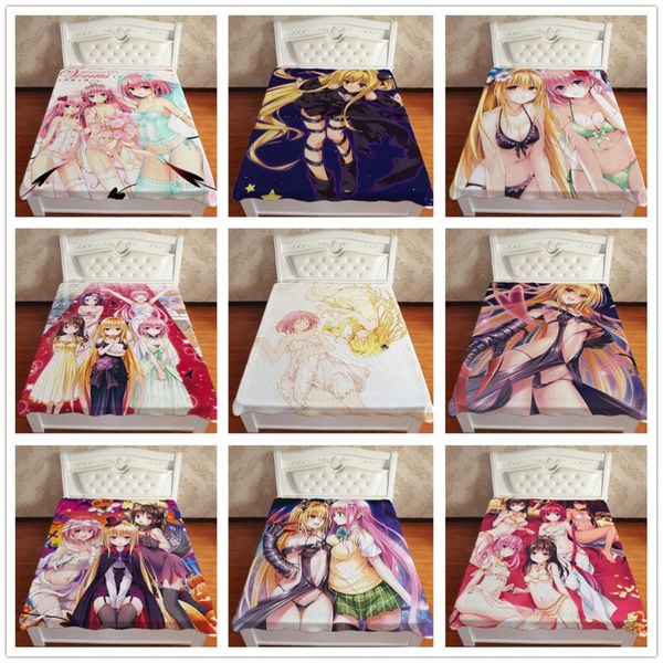 

anime manga to love ru throw одеяло 001