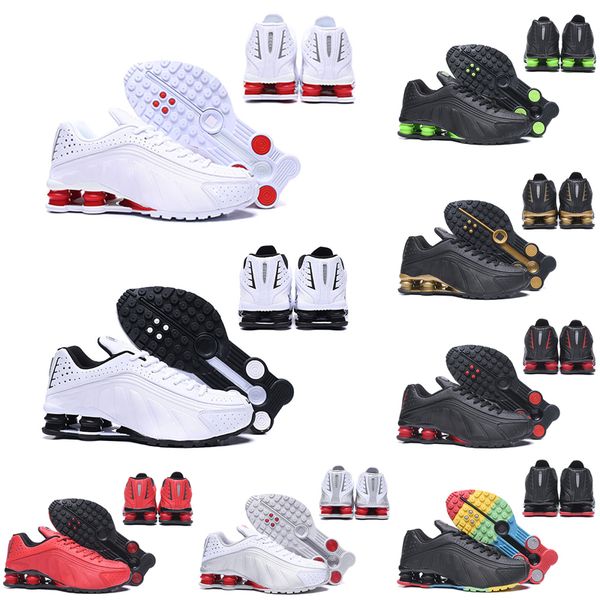 

new 2020 deliver r4 shoes for mens women triple black white gold oz nz 301 sneakers mens trainers shoes size 36-45