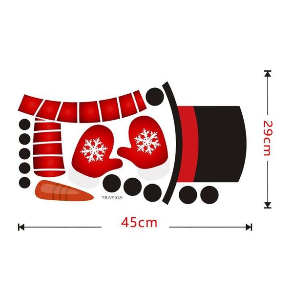 

merry christmas refrigerator stickers decorative door stickers xmas decor christmas decorations for home decor navidad decor wmtxhb xhhair