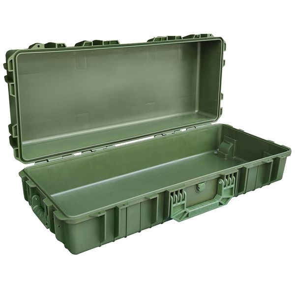 

custom m3200 foam plastic waterproof equipment storage carry case hard gun case long rifle with foam insert