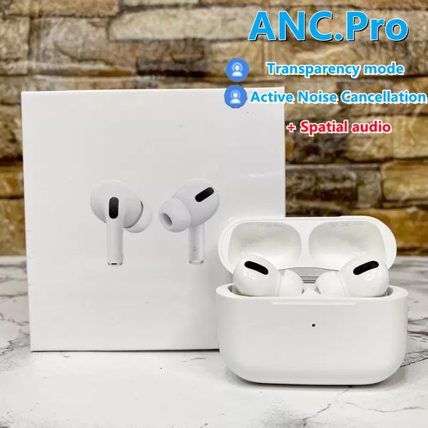 

airpods pro noise cancel anc tws earphones gps rename pro pop up window bluetooth headphone paring wireless charging case