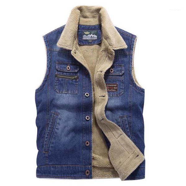 

new ticken vest men's velvet cowboy vests leisure denim vests man male outerwear coats mens xxxxl1, Black;white