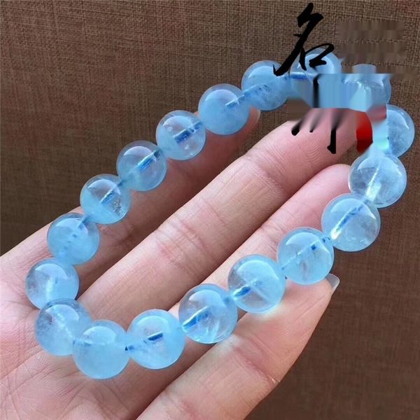 

rbhe0 seed crystal circle sea blue treasure string mingdu sea blue treasure single natural hand bracelet braceletcrystal bracelet ice wqqkv, Golden;silver