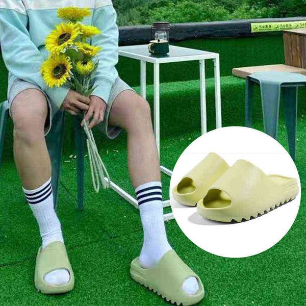 

summer winter beach slippers women men sandals 2022 casual shoes soft bottom slides thick platform eva anti-slip home slipper, Black