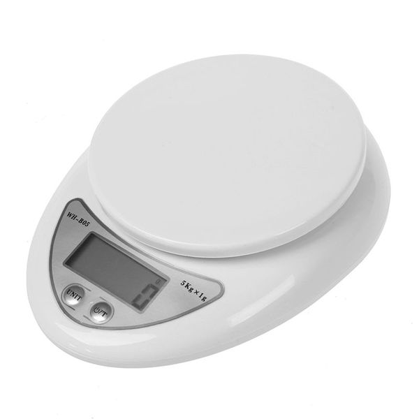 

bathroom & kitchen scales digital electronic lcd postal weighing scale balance g,lb,oz(white)