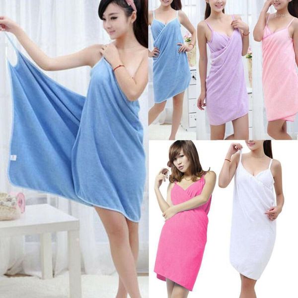 

home textile towel women robes bath wearable towel dress girls women women lady fast drying beach spa magical nightwear sleeping1