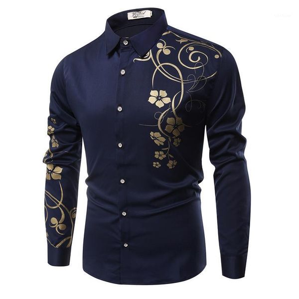 

men's casual shirts 2021 style fashion male autumn slim fit lapel long sleeve shirts/men premium brand printing pure cotton s-xxxl1, White;black