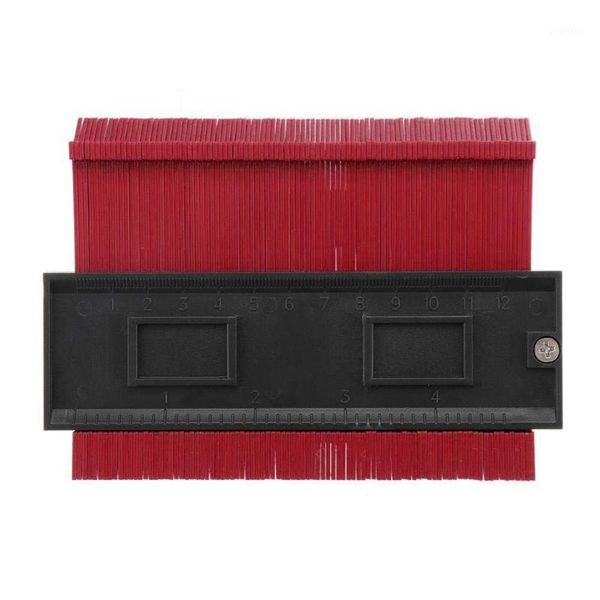 

contour gauge angle meter ruler measurment 4 inch/120 mm plastic contour copy duplicator circular frame profile gauge tool311