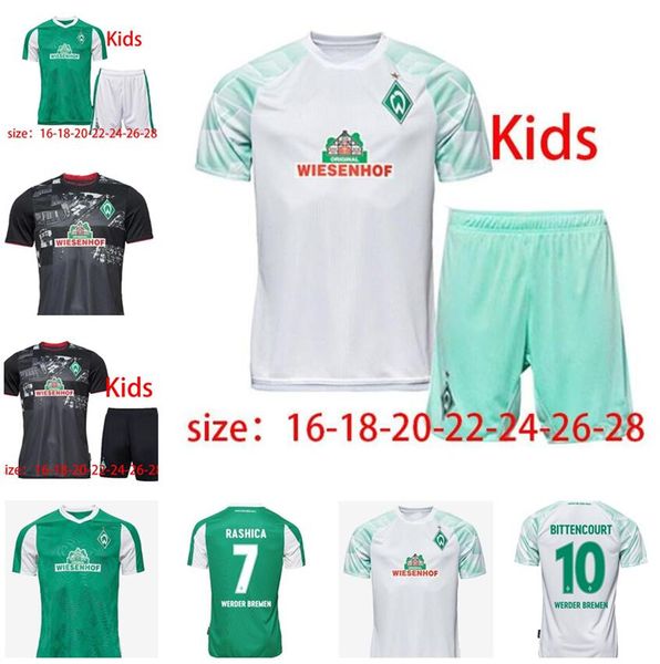 

20 21 werder bremen soccer jerseys fullkrug eggestein 2020 2021 werder bremen osako football shirt bittencourt rashica klaassen jersey, Black;yellow