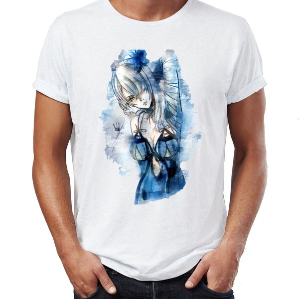 

men's t shirt watercolor kaine nier awesome artwork drawing printed tee sport hooded sweatshirt hoodie