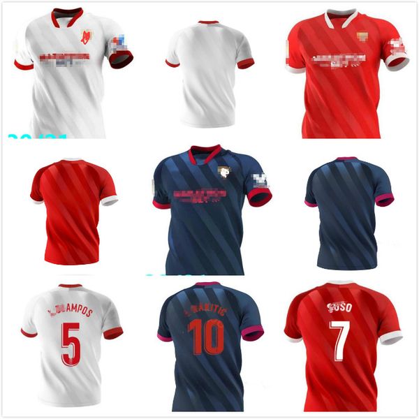 

ncaa mew 2020 2021 j.navas soccer jerseys 20 21 seville diego carlos j. kounde suso .ocampos camiseta de fútbol football uniform shirt thai, Black;yellow