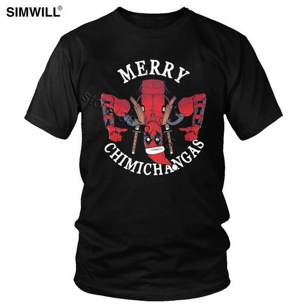 

sport fashion upside down deadpool shirt men print eco cotton t-shirt o-neck short sleeve funny comic film killer tee streewear