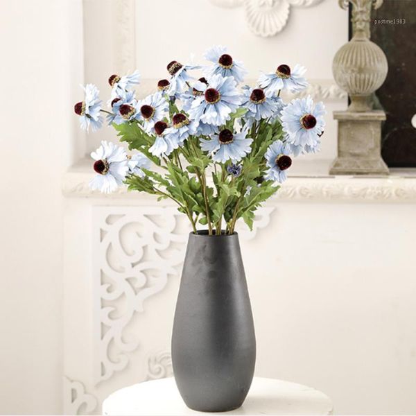 

creativity multicolor wreath head fake flower artifical flower daisies sunflower handmade flowers bouquet for home decorations1