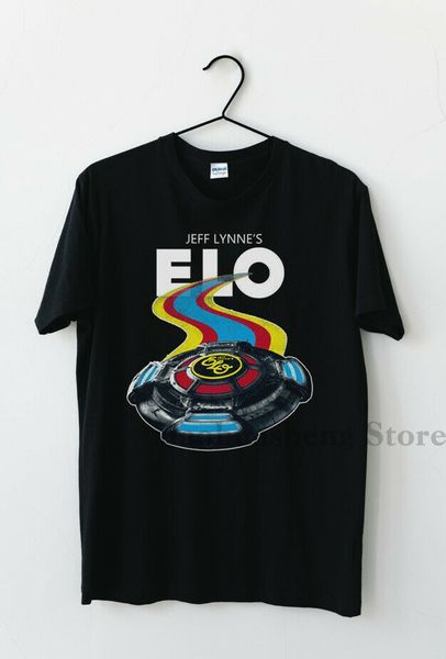 

новый джефф lynnes elo tour 2019 черная футболка размер s до 3xl 100% хлопка мужчины майка женщин топы тройник спорта толстовка с капюшоном