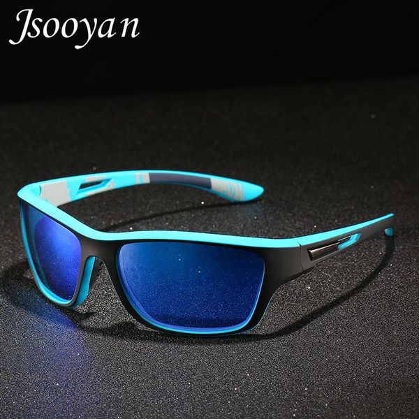 

sunglasses 2021 vintage polarized for men driving blue red mirror tac lens sun glasses brand uv400 male fishing sport goggle, White;black