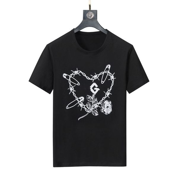 

2022 fashion casual man womens loose tees with letters print short sleeves summer designer sell luxury men t shirt size m-xxxl, White;black