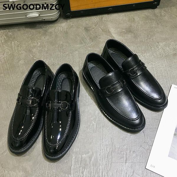 

loafers men wedding dress shoes designer shoes men corporate for fashion oxford chaussure homme classique sapato homem, Black