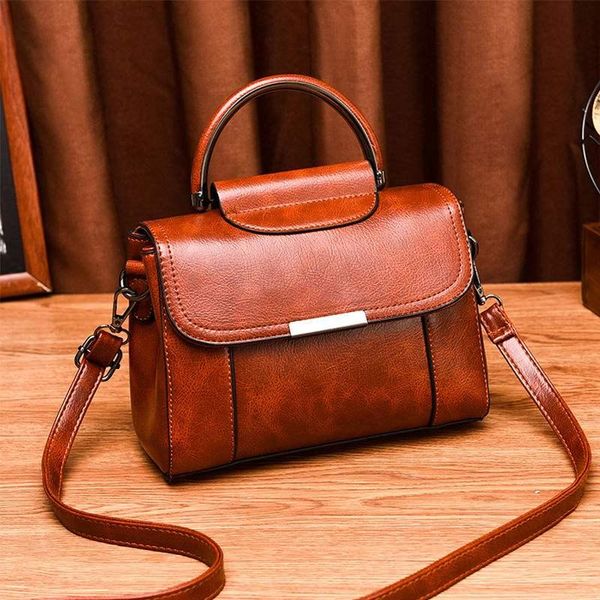 

new fashion retro portable women's bag korean fashion versatile single shoulder messenger bag small square
