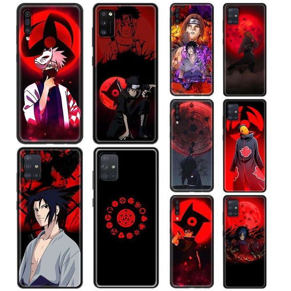 

senaruto uchiha case samsung galaxy m11 m21 m31 m51 m40 accsori for mobile a51 a71 phon black shell covervgt